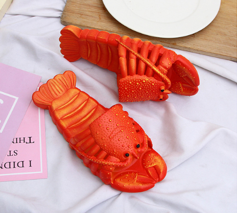 Zapatillas de langosta de dibujos animados más divertidos en este verano - MXbueno