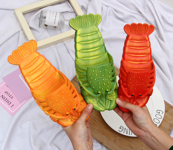 Zapatillas de langosta de dibujos animados más divertidos en este verano - MXbueno