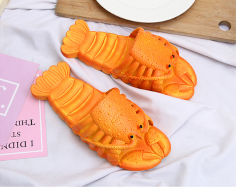 Zapatillas de langosta de dibujos animados más divertidos en este verano - MXbueno