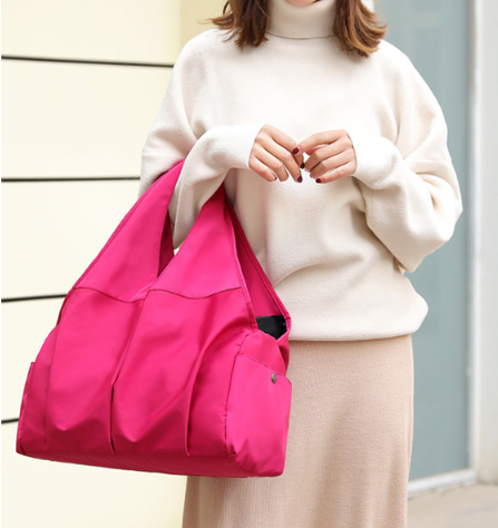 Bolso de hombro de las señoras elegante bolsa de tela de nylon impermeable casual - MXbueno