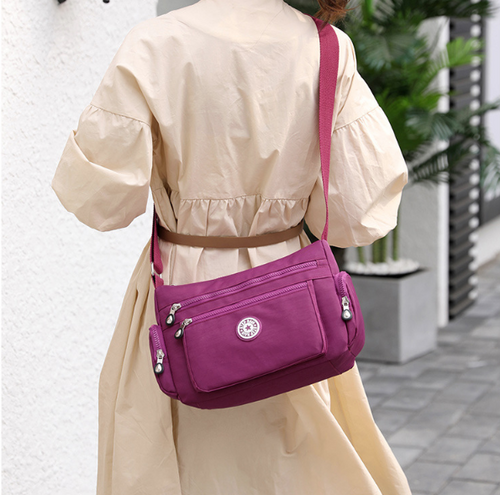 Bolso de hombro de las mujeres elegante de nylon impermeable - MXbueno