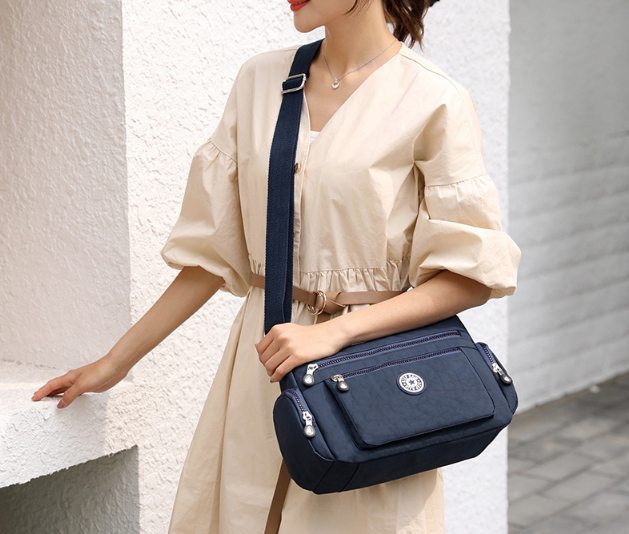 Bolso de hombro de las mujeres elegante de nylon impermeable - MXbueno