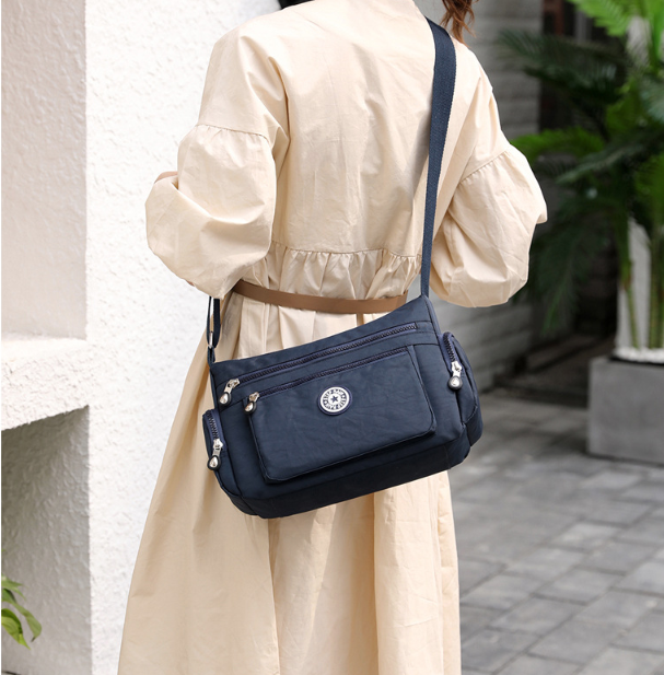 Bolso de hombro de las mujeres elegante de nylon impermeable - MXbueno