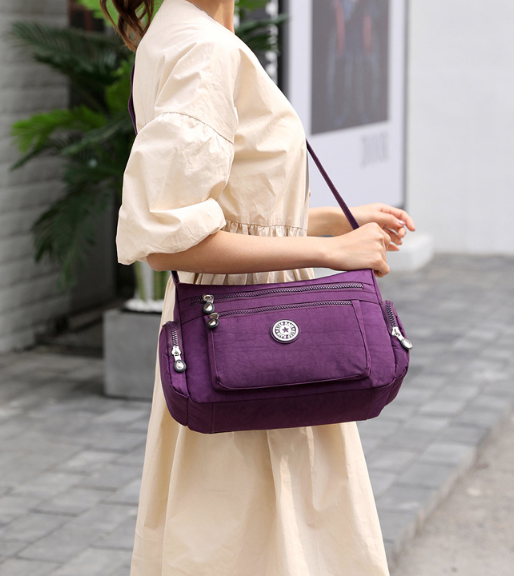 Bolso de hombro de las mujeres elegante de nylon impermeable - MXbueno