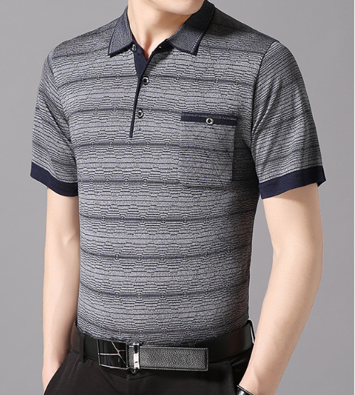 Camiseta de manga corta 2020 para hombre de negocios polo de verano - MXbueno