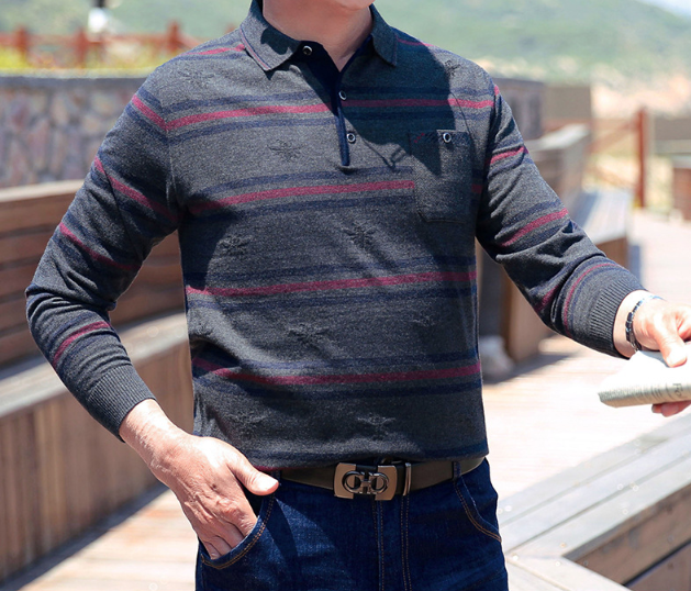 Camiseta de manga larga para hombre 2020 otoño - MXbueno