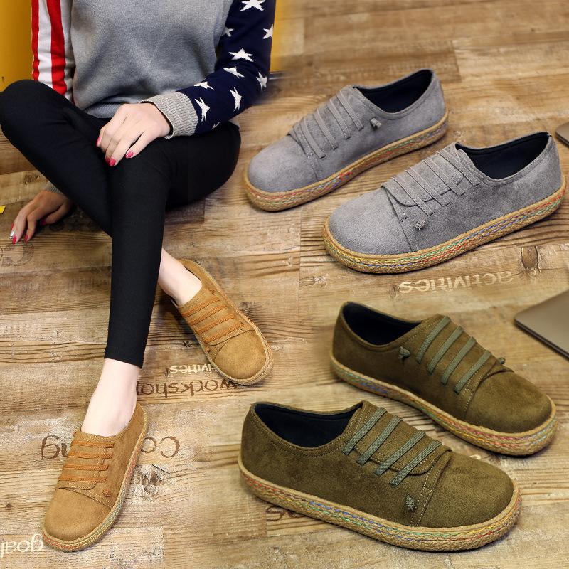 Zapatos estilo guisantes casuales y cómodos de ante todo fósforo