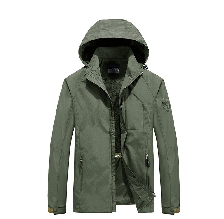 Chaqueta Impermeable Al Aire Libre De Secado Rápido