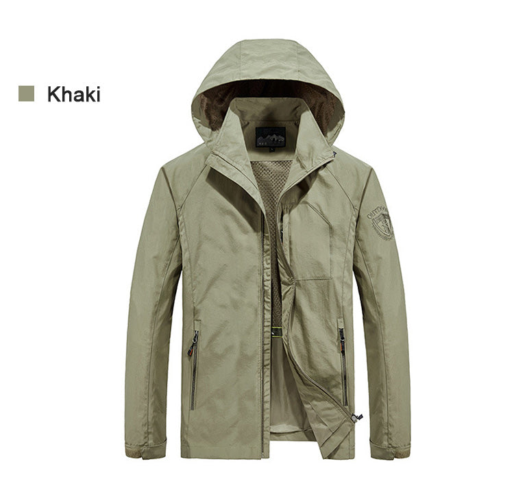 Chaqueta Impermeable Al Aire Libre De Secado Rápido