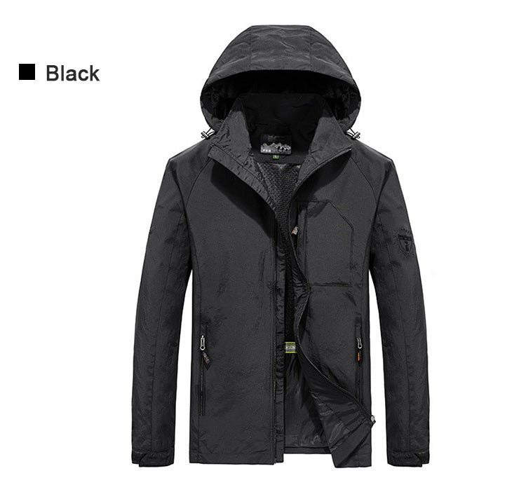 Chaqueta Impermeable Al Aire Libre De Secado Rápido