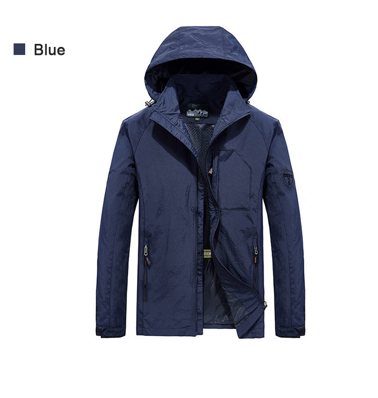 Chaqueta Impermeable Al Aire Libre De Secado Rápido