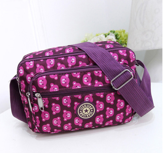 NUEVO Bolso bandolera a prueba de wate con cremallera Mulit - MXbueno