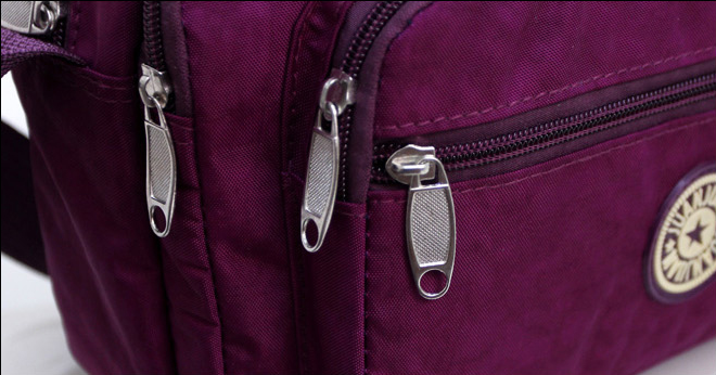 NUEVO Bolso bandolera a prueba de wate con cremallera Mulit - MXbueno