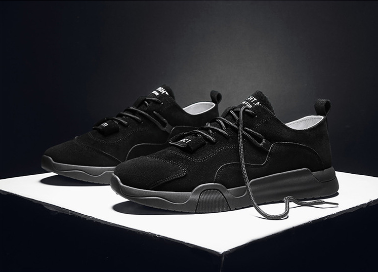 Zapatos casuales deportivos elegantes antideslizantes de gamuza sintética para hombres - MXbueno