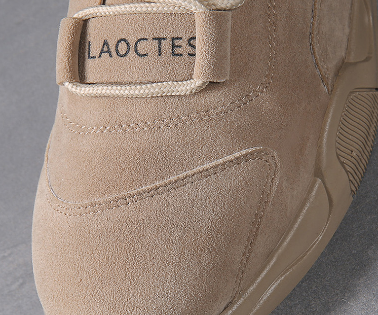 Zapatos casuales deportivos elegantes antideslizantes de gamuza sintética para hombres - MXbueno