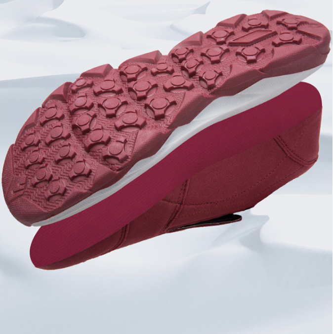 Zapatos de senderismo para caminar antideslizantes de cuero de microfibra para mujer - MXbueno