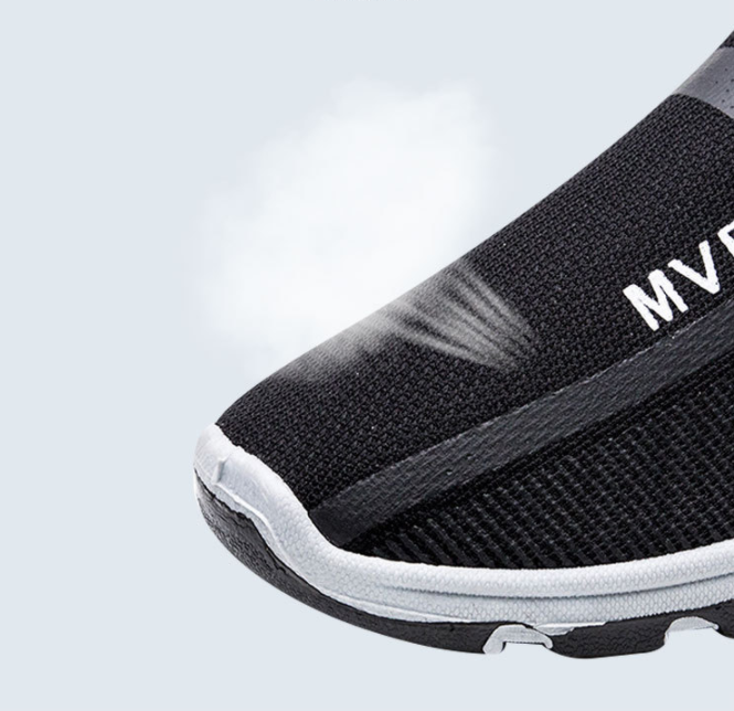 Zapatillas de deporte antideslizantes transpirables de malla para hombre al aire libre - MXbueno