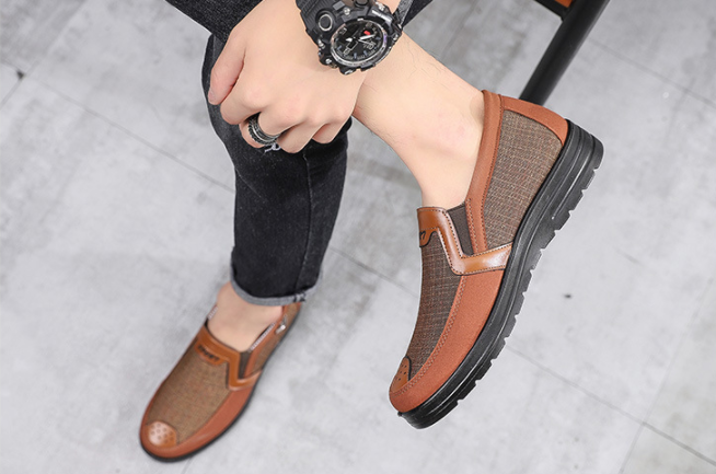 Nueva Hombres transpirable resbalón en zapatos casuales - MXbueno