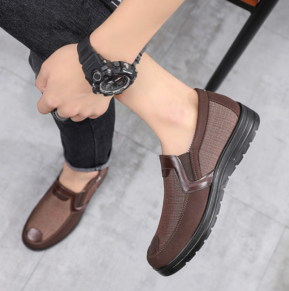 Nueva Hombres transpirable resbalón en zapatos casuales - MXbueno