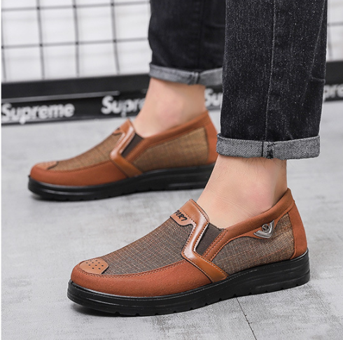 Nueva Hombres transpirable resbalón en zapatos casuales - MXbueno