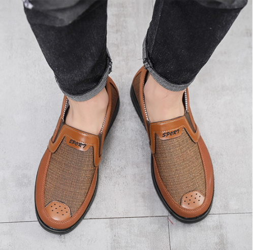 Nueva Hombres transpirable resbalón en zapatos casuales - MXbueno