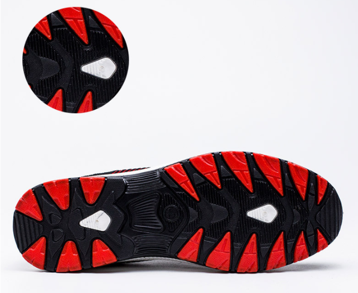 Zapatillas deportivas informales con cordones transpirables y cómodas de tejido para hombre - MXbueno