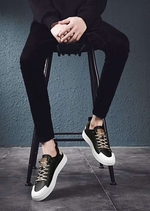 Zapatillas deportivas bajas casuales con suela cómoda para hombre - MXbueno