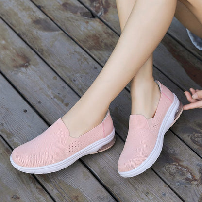 Slip On Cómodo Fascitis Plantar Mujer Zapatos Estrechos Tallas Grandes