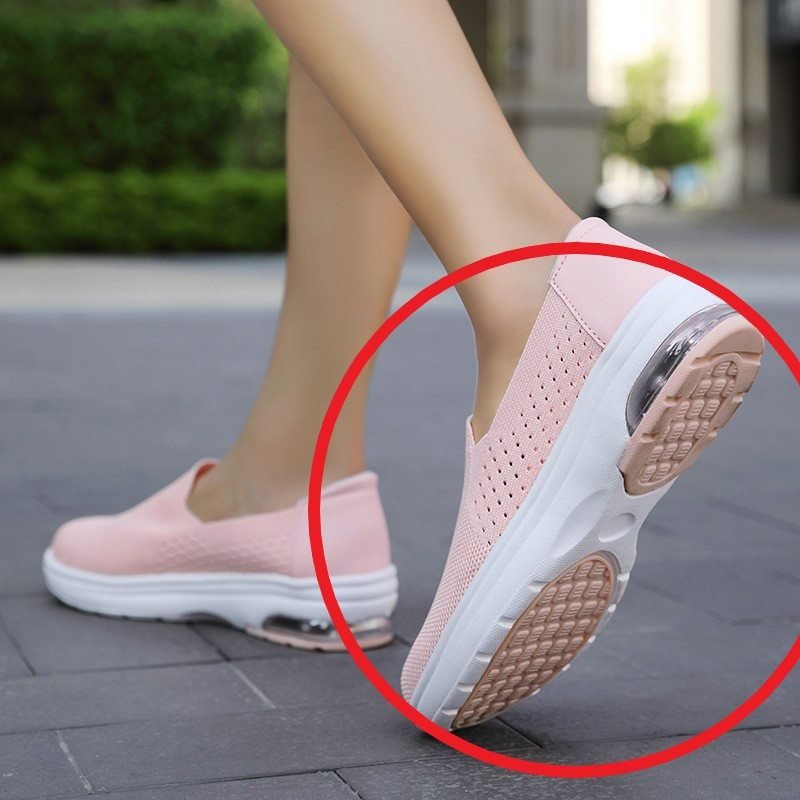 Slip On Cómodo Fascitis Plantar Mujer Zapatos Estrechos Tallas Grandes