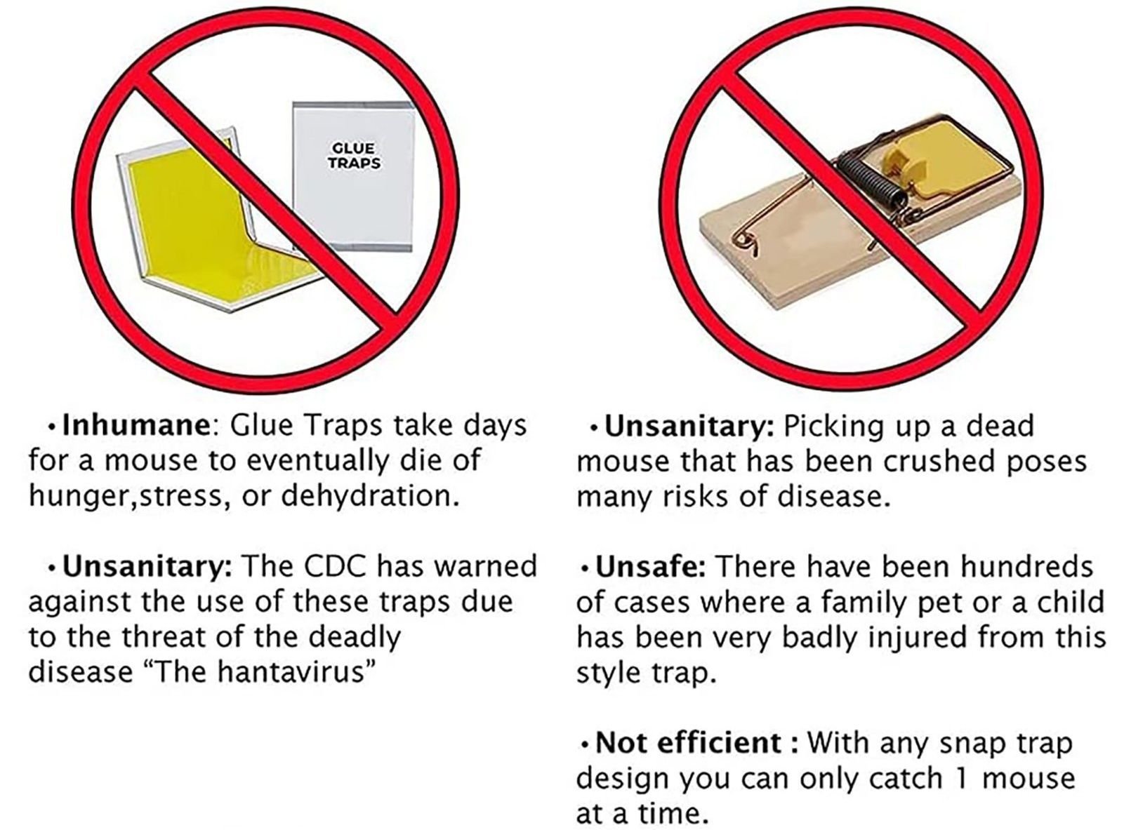Restablecimiento Automático Flip N Slide Bucket Tapa Ratón / Trampa Para Ratas