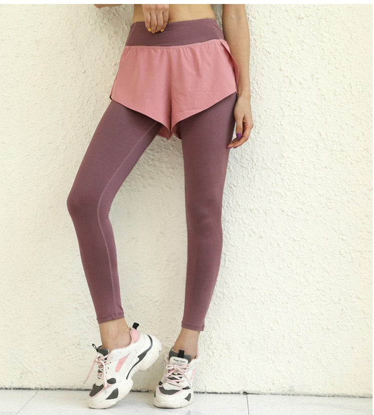 [W-Ropa] Leggings Con Falda De Secado Rápido