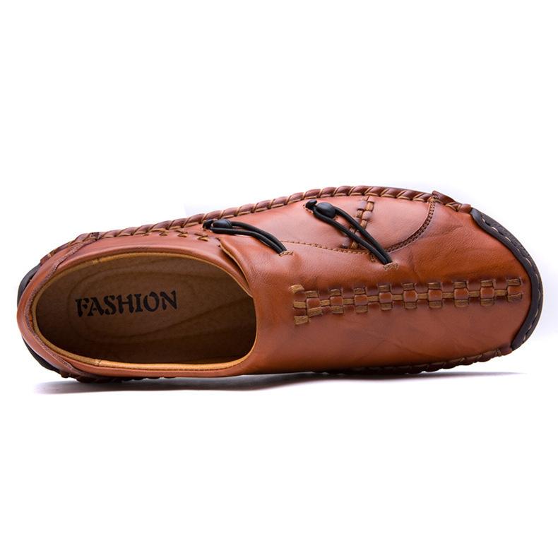 Zapatos De Piel Suave De Talla Grande Para Hombre