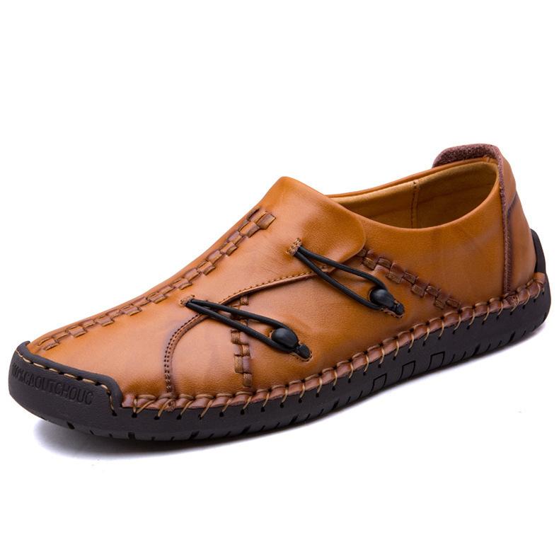 Zapatos De Piel Suave De Talla Grande Para Hombre