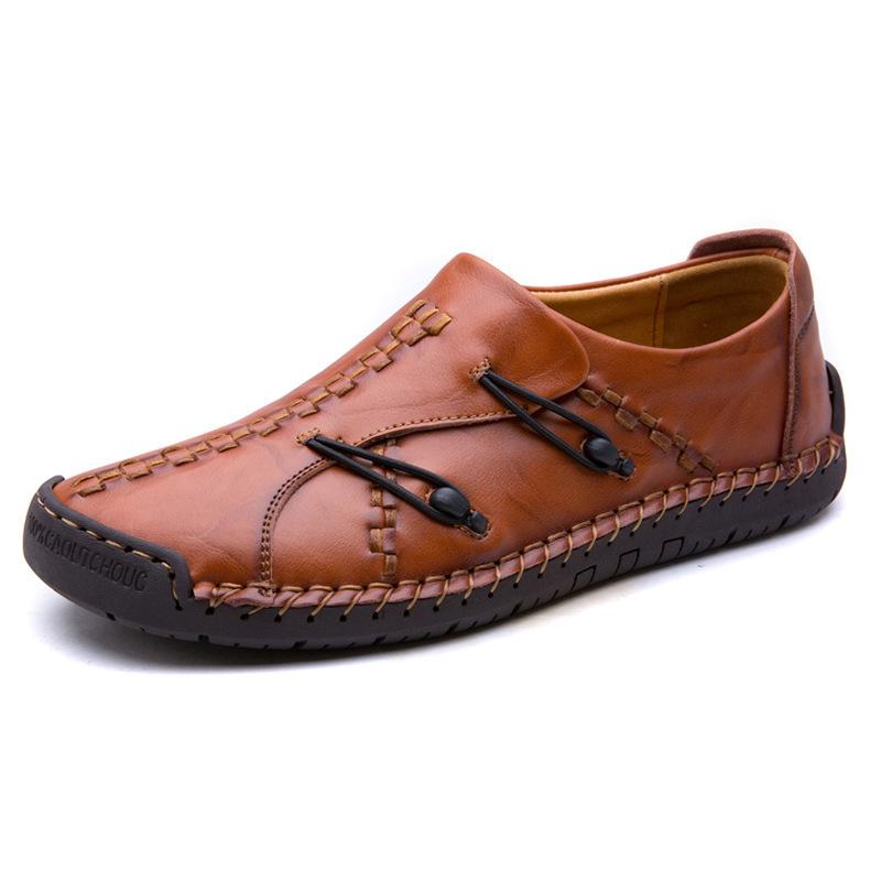Zapatos De Piel Suave De Talla Grande Para Hombre