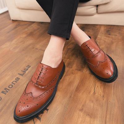 Zapatos Brogue De Moda De Estilo Británico - MXbueno