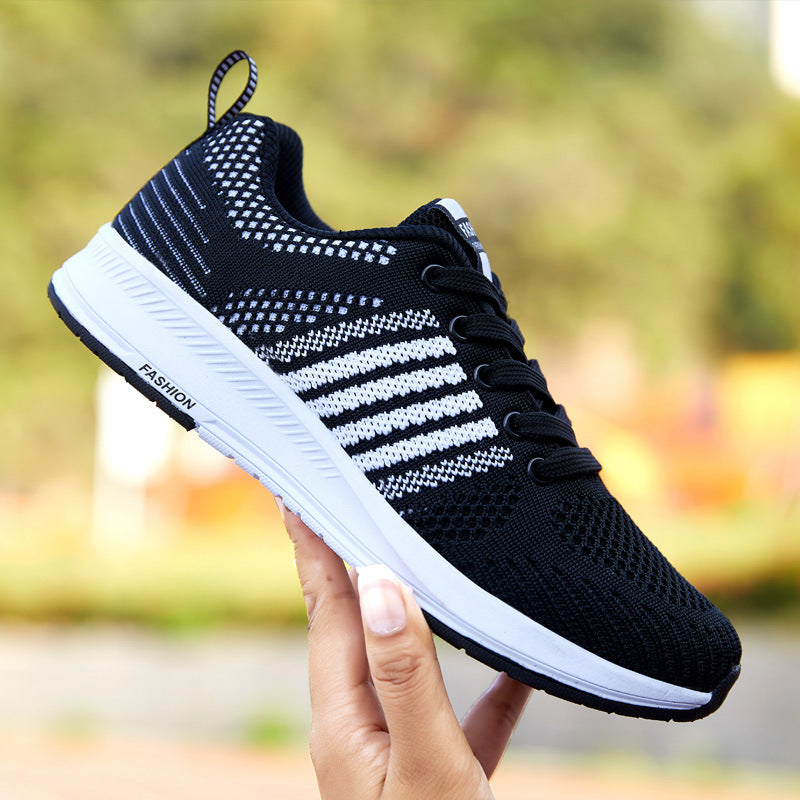 Zapatillas de running de plataforma transpirable de moda femenina