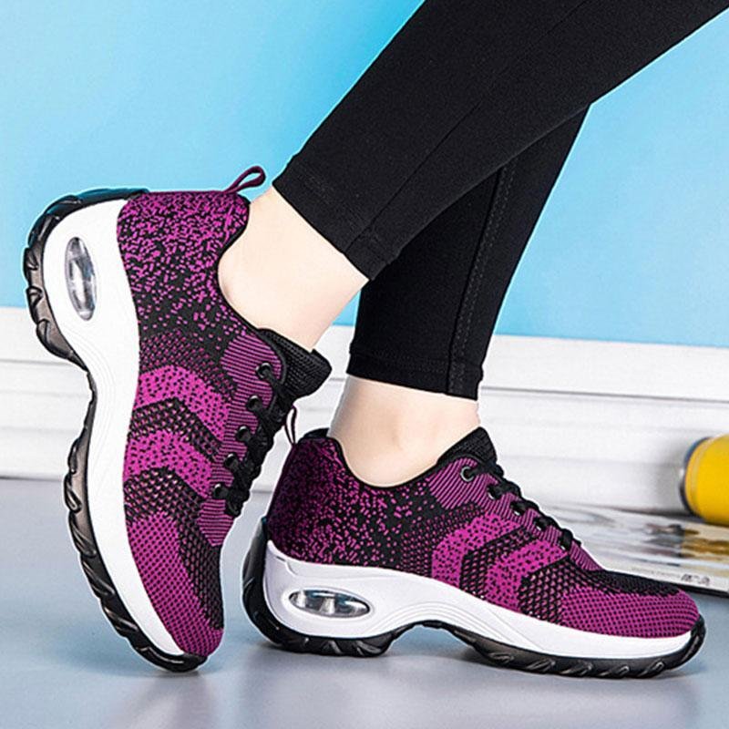 [W-Zapato] Zapatos Deportivos De Baile Para Caminar Antideslizantes Transpirables Para Mujer