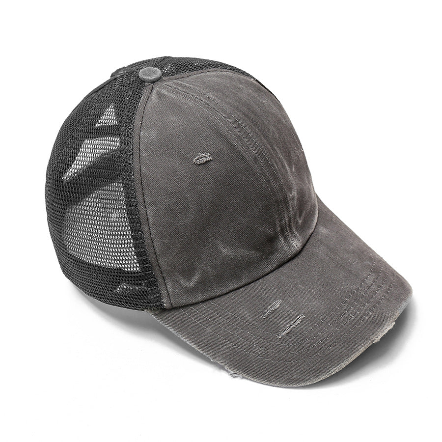 Béisbol De Cola De Caballo Cruzada De Malla