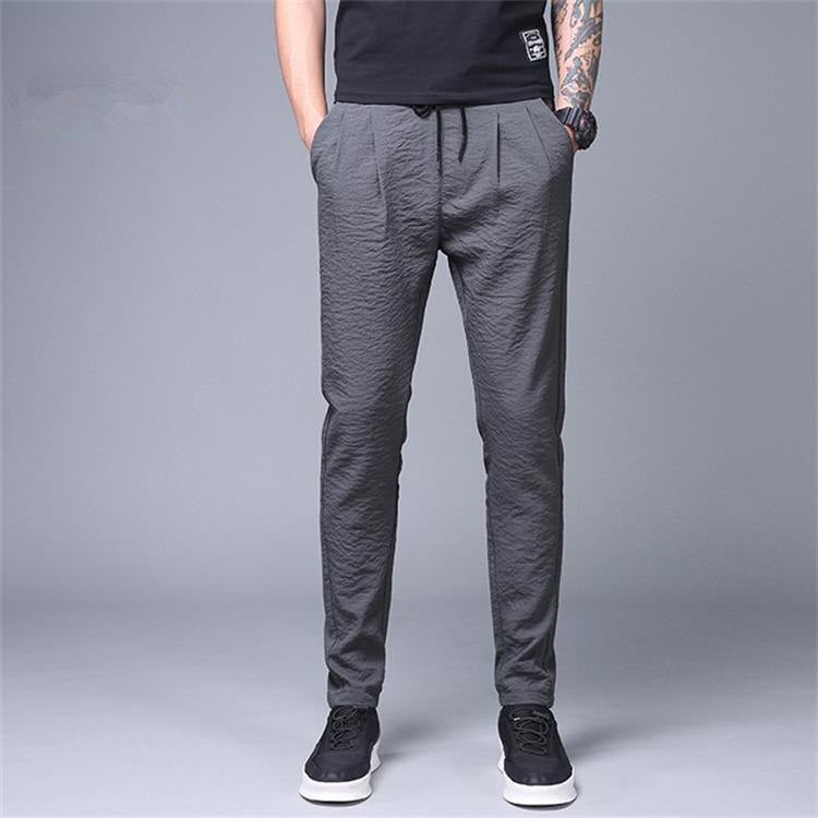 [M-Ropa] Pantalones De Seda De Hielo Para Hombre
