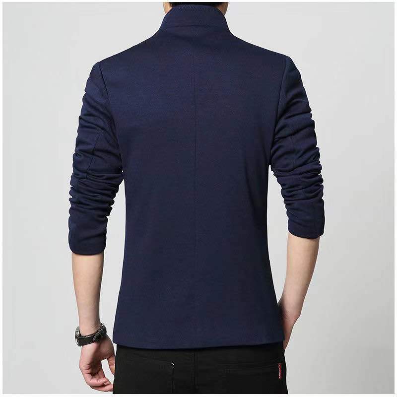 Traje chaqueta casual de cuello alto