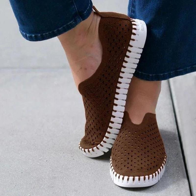 Zapatos Con Agujeros Zapatos Sin Cordones