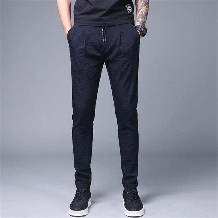 [M-Ropa] Pantalones De Seda De Hielo Para Hombre