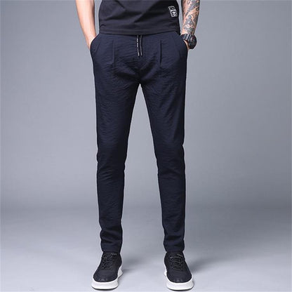 [M-Ropa] Pantalones De Seda De Hielo Para Hombre
