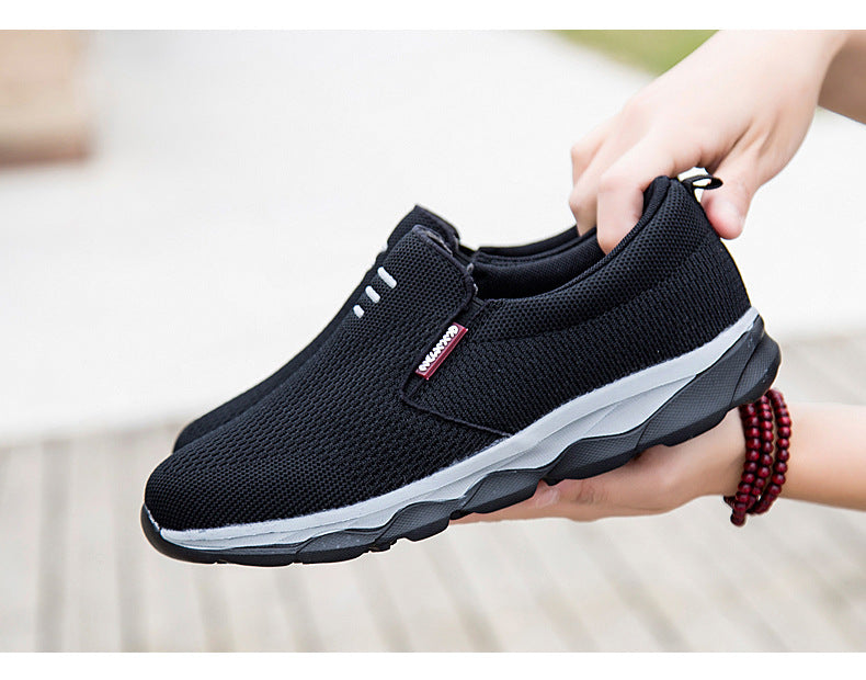 Zapatillas de tenis de plataforma de cojín de aire transpirable para mujer