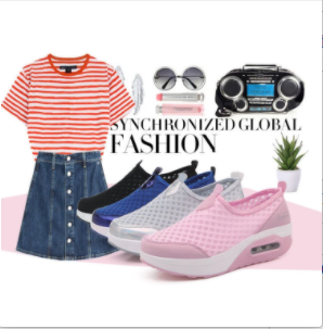 Zepatillas De Deporte Zapatos Respirado Ligero Malla Mujeres(Negro/Talla 38CM/24INCH)17 - MXbueno