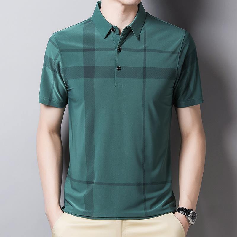 Polo de solapa casual de negocios de verano - MXbueno
