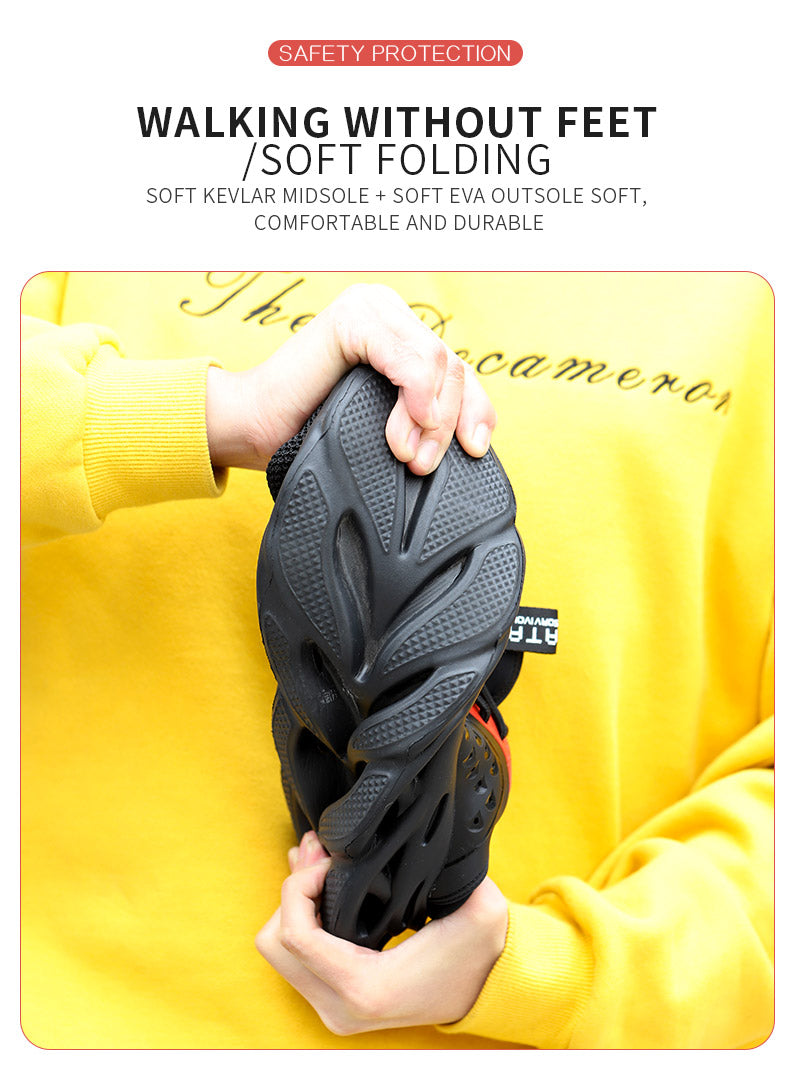 Zapatos de trabajo de seguridad ligeros transpirables