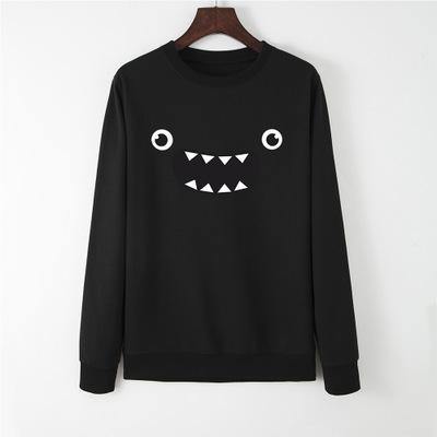 Jersey Holgado De Manga Larga Con Cuello Redondo - MXbueno