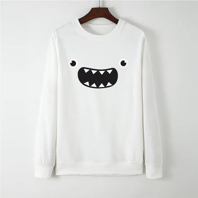 Jersey Holgado De Manga Larga Con Cuello Redondo - MXbueno