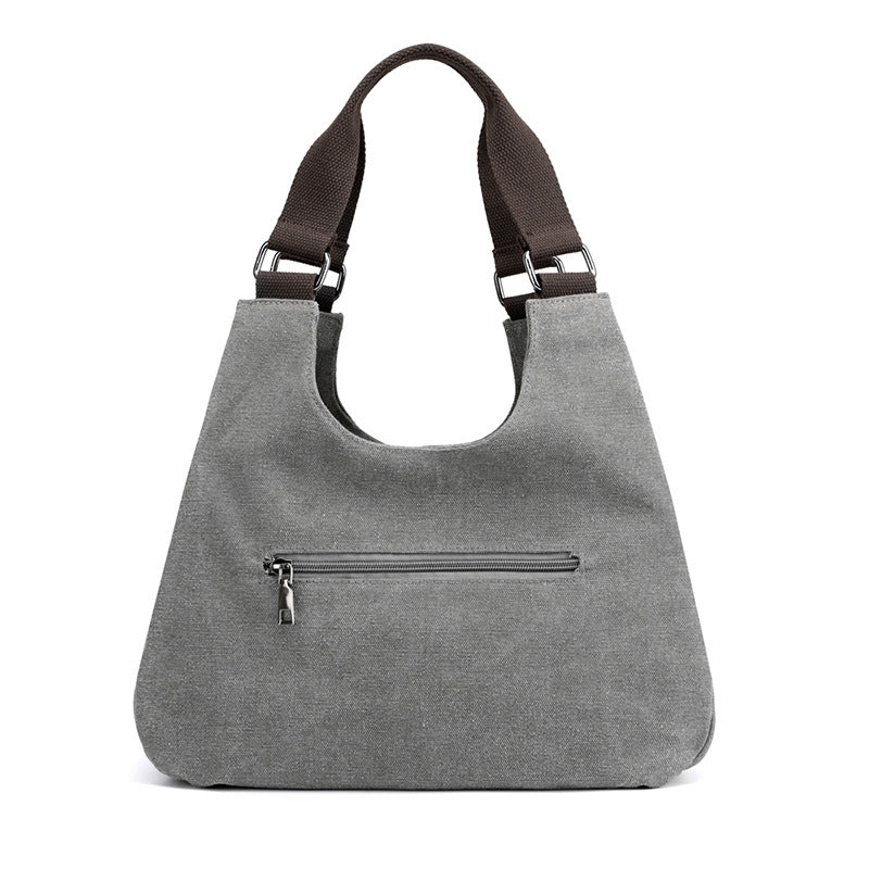 [W-Bolso] Bolso De Lona De Varios Pisos Para Mujeres